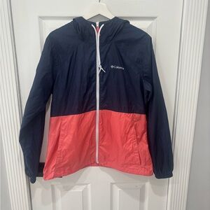 Columbia Windbreaker Jacket, Size:M
